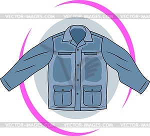 Jacket - vector clipart