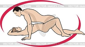 Kamasutra - vector clipart