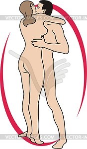 Kamasutra - vector clip art