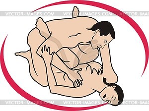 Kamasutra - vector clip art