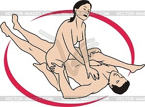 Kamasutra - vector clipart