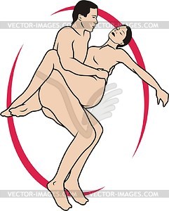 Kamasutra - vector clip art