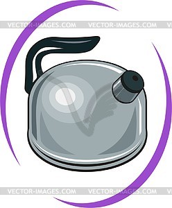 Tea kettle - vector image