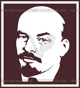 Vladimir Lenin - royalty-free vector image