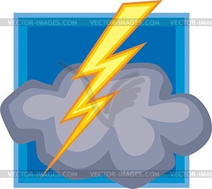 Lightning - vector image