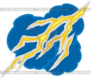 Lightning - vector image