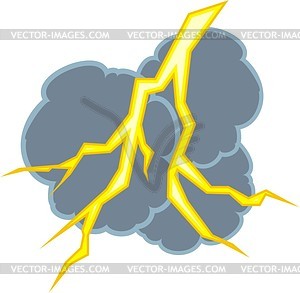 Lightning - vector clip art