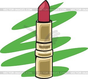 Lipstick - color vector clipart