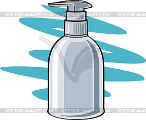 Liquid soap - vector clipart