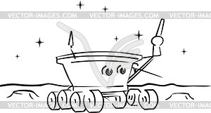 Lunokhod - vector clipart