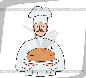 Cook - vector clipart