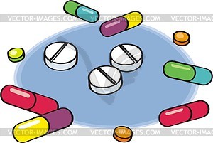 Pills - vector clipart