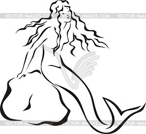 Mermaid - vector clip art