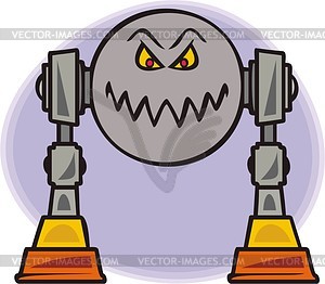 Robot-monster - vector clipart