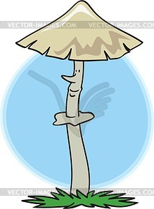 Toadstool - vector clipart