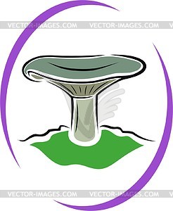 Russula - vector clipart