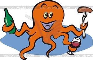 Octopus - vector clipart