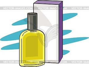 Perfume - color vector clipart