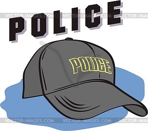 Полиция - иллюстрация в векторном формате