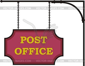 Post office - vector clipart