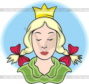 Princess - vinyl EPS vector clipart