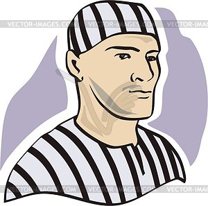 Prisoner - vector image