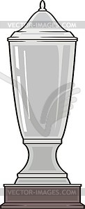 Prize cup - vector clip art