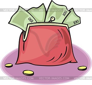 Purse - vector clip art