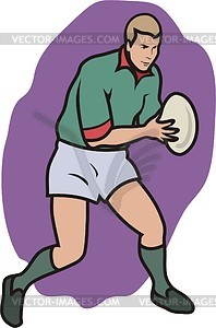 Rugby - vector clipart