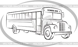 School bus - vector image