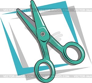 Scissors - vector image