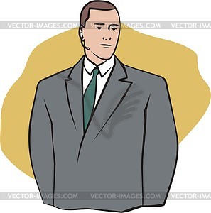 Security guard - vector clipart