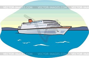 Ship - vector clipart