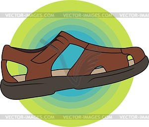 Sandals - vector EPS clipart