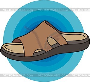 Sandals - vector clip art