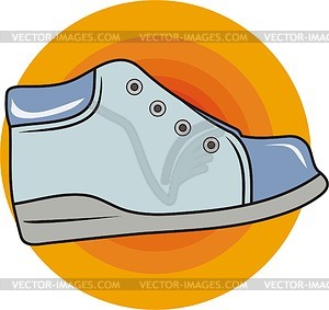 Footwear for children - vector image