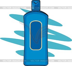 Shower gel - vector image
