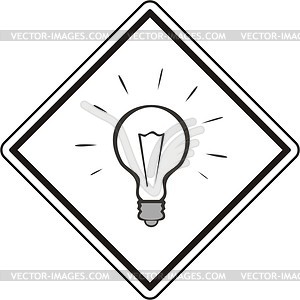 Sign - vector EPS clipart