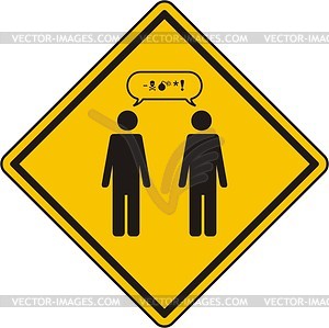 Sign - vector image