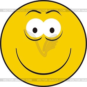 Smiley - vector image