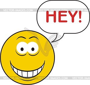 Smiley - vector clipart