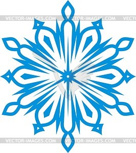 Snowflake - vector clip art