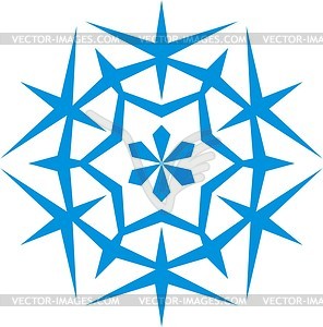 Snowflake - vector clipart