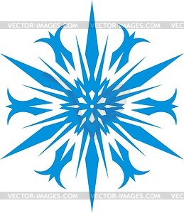 Snowflake - vector clipart