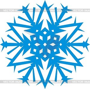 Snowflake - vector image