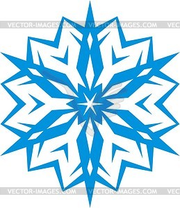 Snowflake - vector clipart