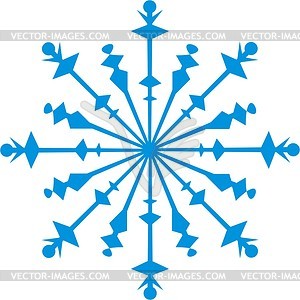 Snowflake - vector clip art