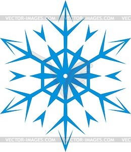 Snowflake - vector image