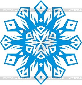Snowflake - vector clipart