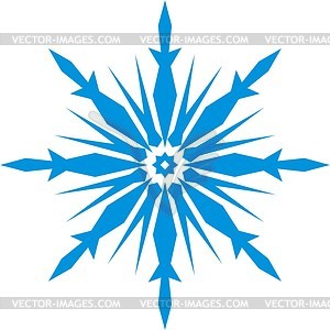 Snowflake - vector image